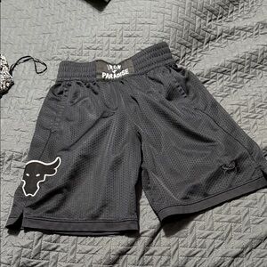 Under Armour Project Rock Youth Medium Athletic Shorts